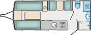 Challenger 530 Floorplan